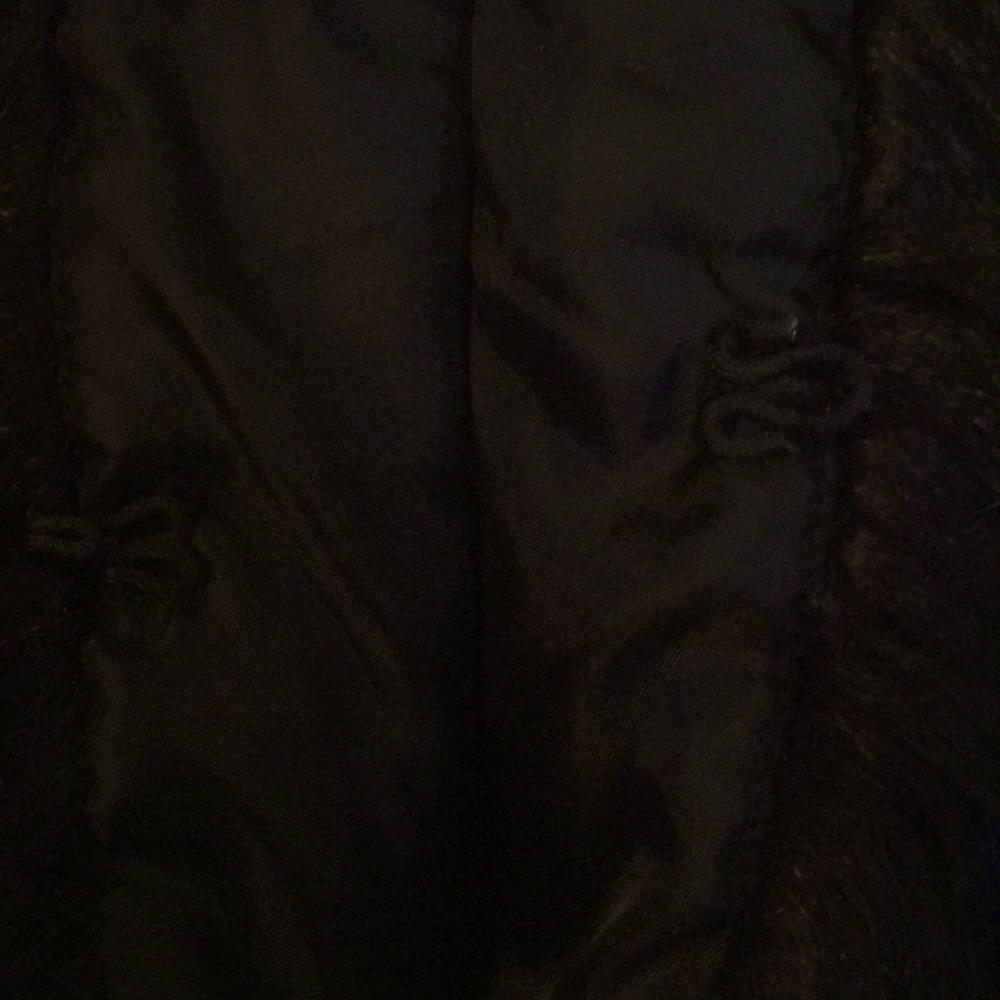 Madison Black Faux Vest - Picture 4 of 5